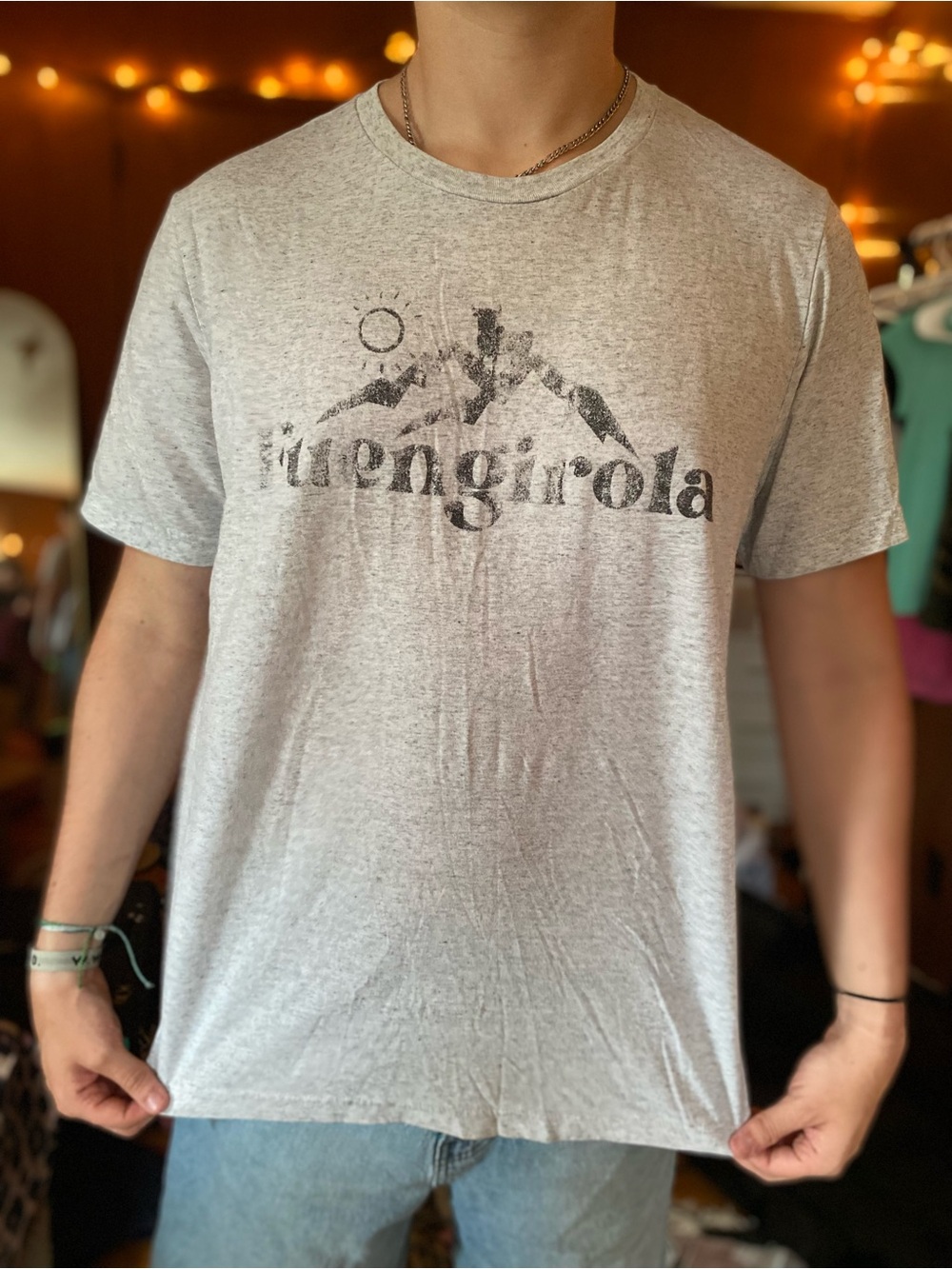Men's Heather Gray Graphic Tee